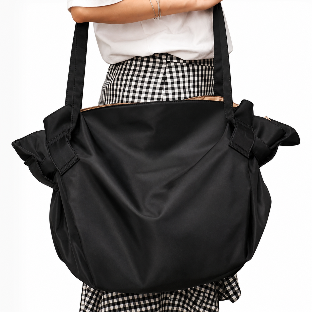 ALVABA Convertible Carry Bag in Black